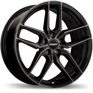 Fast Wheels – Aristo – Black – 18″x8.5″ 30mm – Summer Wheels – F237A-1885-65BG+30C726